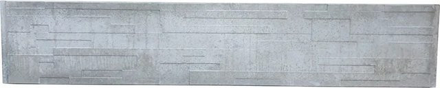Betonzaun-Platte Tetris B: 200 cm, H: 38,5 cm, T: 3 cm - Bild 1