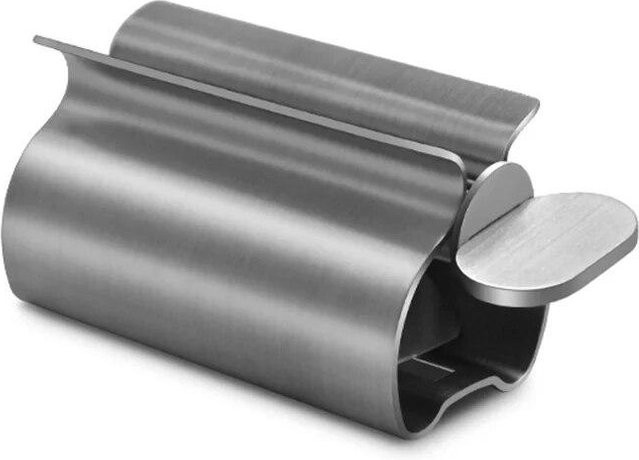 Love Home Garden Edelstahl Tube Squeezer Roller für Kosmetik und Zahnpasta in Grau - Bild 1