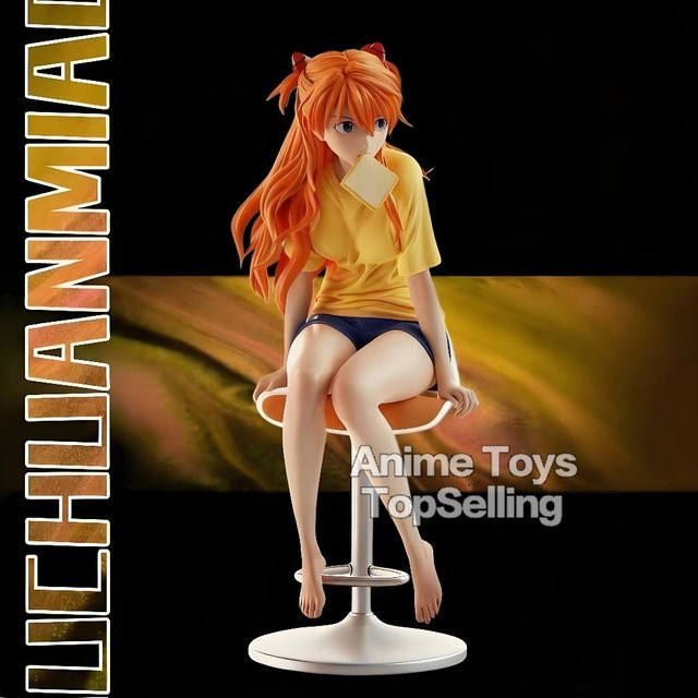 Bandai New Century Evangelion Asuka Langley Soryu, Actionfigur, 22 cm - Bild 1