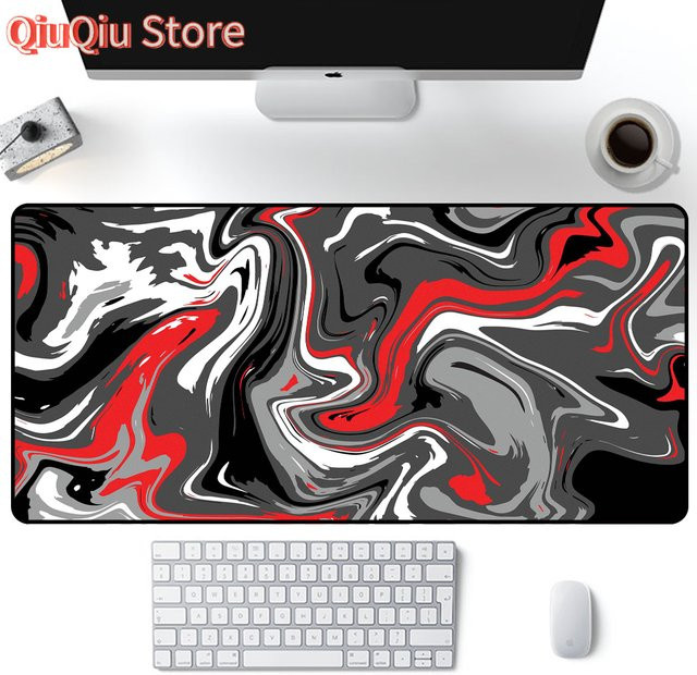 Potdemiel Tiger Mauspad Gamer Schwarz XXL Speed Mauspad für Computertisch - Bild 1