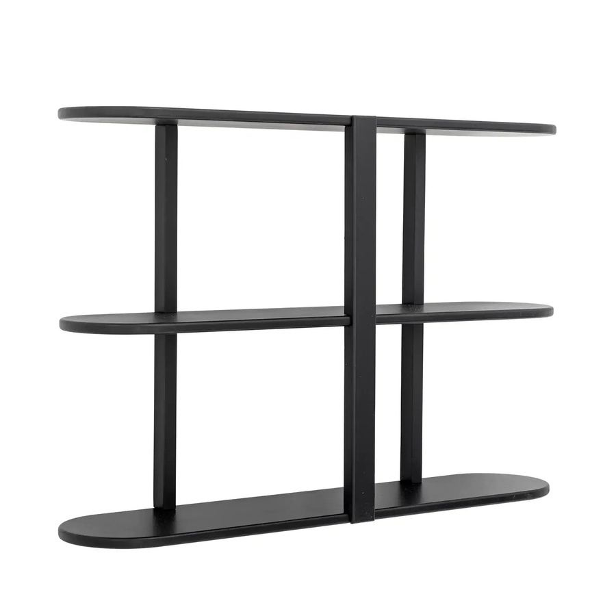 Bloomingville Wandregal Vicente aus MDF in Schwarz - Bild 1