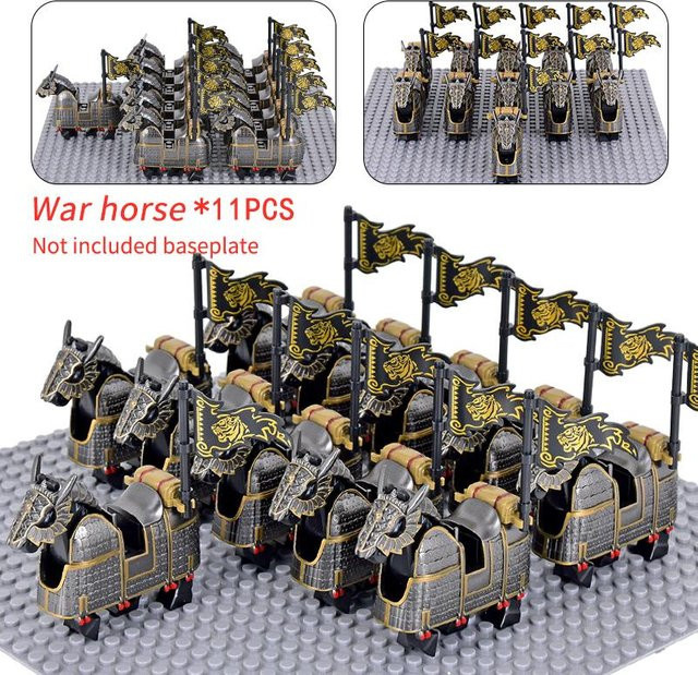 Linyi toy Mittelalter Armeestil 11-teiliges Set - Bild 1
