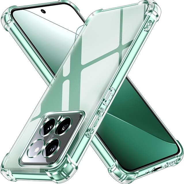 Transparente und stoßfeste Schutzhülle für Xiaomi Mi 17 Pro Max 15T 15 14 14T 13 13T 12 12T 11 11T Lite Pro Ultradünne Hülle - Bild 1