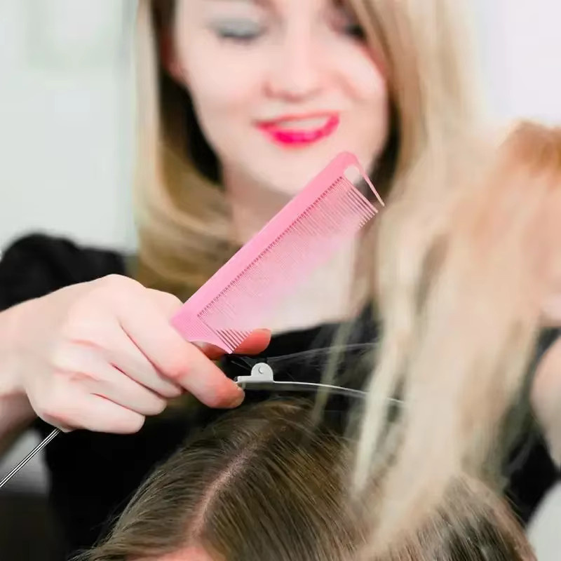 Haarpinsel-Set, 7-teilig, mit Entwirrbürste, Kopfhautmassagebürste und Sprühflasche - Bild 2