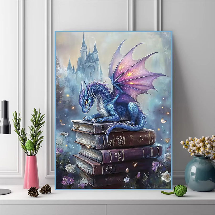 Momoart Dinosaurier Tiere, Diamant Mosaik Malerei, Bunt / Mehrfarbig - Bild 3
