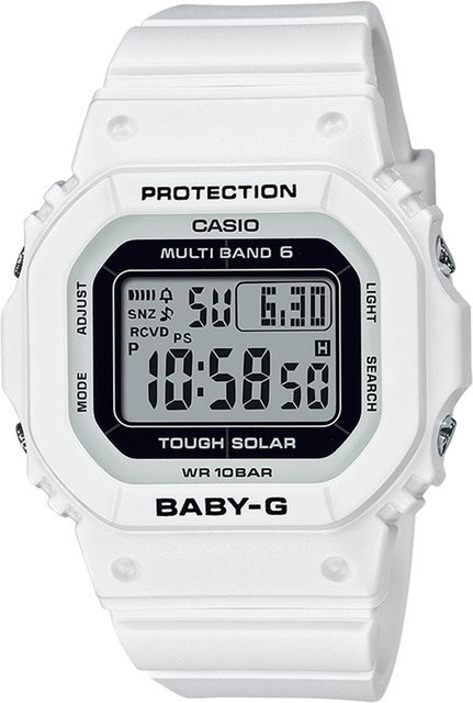 Casio Digitaluhr Baby-G, Solar, Kunststoff, Schwarz, 38 mm, Herren - Bild 1