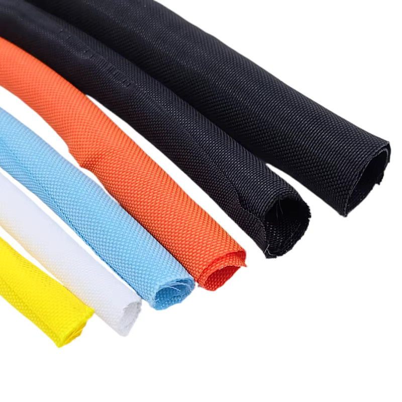 100MillioFang Selbstschließender PET Kabelschutzschlauch, Flexibler Braided Sleeve für Kabel und Schläuche, Durchmesser: 5 mm, 8 mm, 10 mm - Bild 2