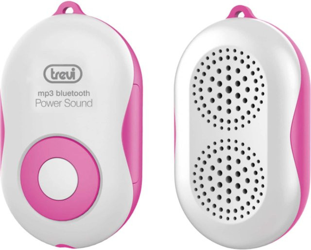 Trevi MPV 1710 SB Mini-MP3-Player mit Bluetooth und 3,5 mm Klinkenanschluss in Pink - Bild 1