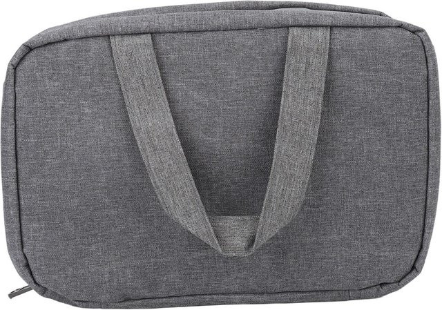 GoolRC Hängende Kulturtasche mit 4 Fächern, wasserdicht und faltbar, Grau - Bild 1