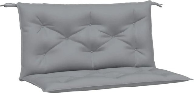 vidaXL Gartenbank-Auflagen 2er-Set Grau aus wasserabweisendem Oxford-Gewebe B/T/H: 100 x 50 x 7 cm - Bild 1