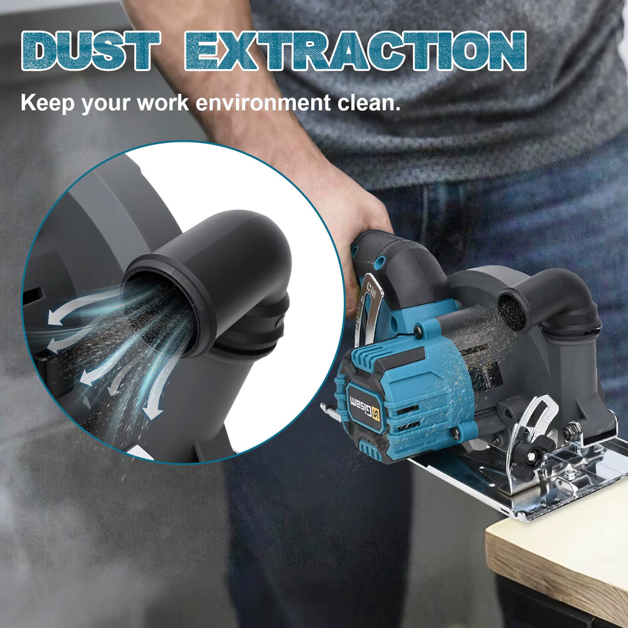 Makita LXT Akku-Kreissäge mit bürstenlosem Motor, 165 mm Durchmesser, 10000 U/min, passend für 18 V Makita Akkus - Bild 4