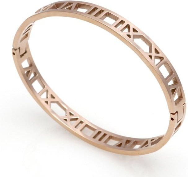 YIRAN Jewelry Armreif Edelstahl, beige, Damen - Bild 1