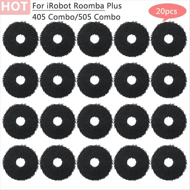 Ersatz-Wischlappen für iRobot Roomba Plus 405 Combo Mop Pad Sweeper Roboter-Staubsauger - Bild 1
