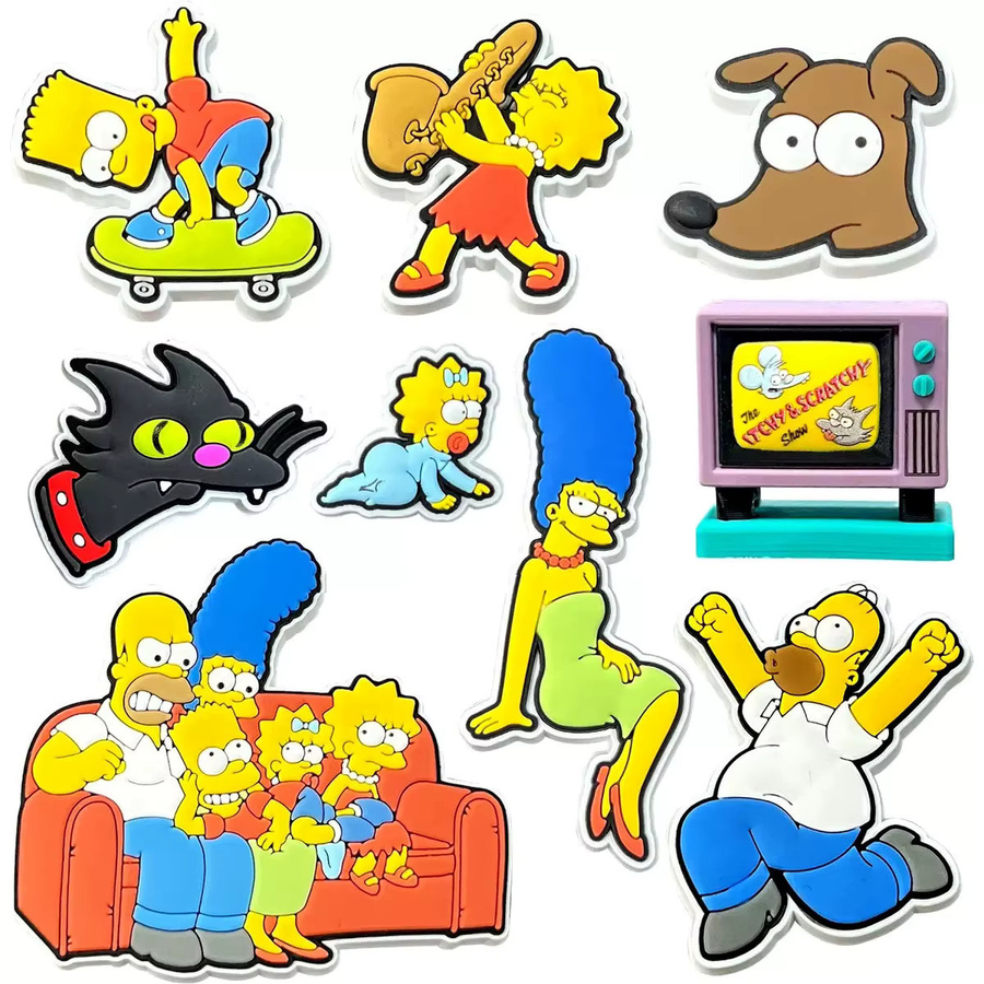 Cartoon-Schuh-Charms-Set, PVC, Kinder - Bild 2