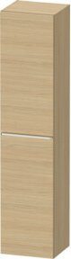 Duravit Hochschrank D-Neo in Beige, Wandmontage, 1 Tür mit 5 Regalböden, B: 40 cm, T: 36 cm, H: 176 cm - Bild 1