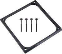 Alphacool Shroud & Entkopplung Einbaurahmen 120mm, Schwarz, 7mm stark - Bild 1