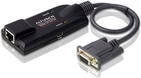 ATEN KA7140 KVM-Extender in Schwarz für Ethernet/LAN mit Reichweite bis zu 300 m - Bild 1