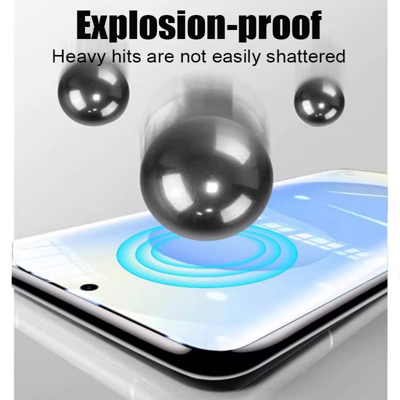 3 Stück Displayschutzfolie aus gehärtetem Glas für Samsung Galaxy S26 S25 S24 Ultra S23 S22 Plus S21 FE in Transparent - Bild 4