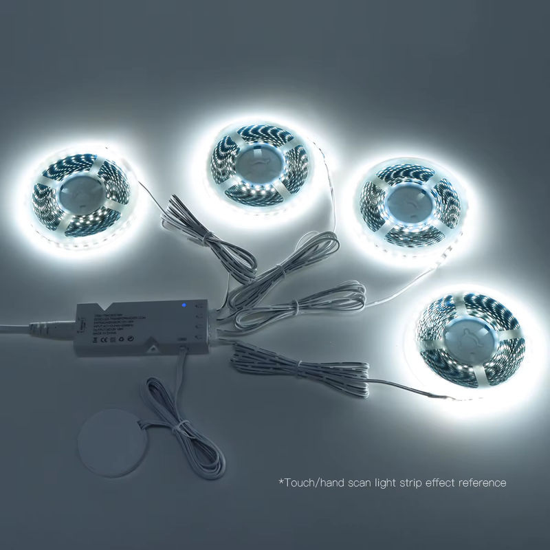 MALITAI LED Netzteil 12V DC Transformator mit Dupont Port für LED Streifen und Schrankbeleuchtung, Weiß - Bild 3