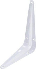 BGS Do it yourself Regalkonsole 80831 in Weiß matt, Breite: 10 cm, Höhe: 12,5 cm - Bild 1