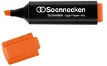 Soennecken Textmarker Orange mit Keilspitze - Bild 1