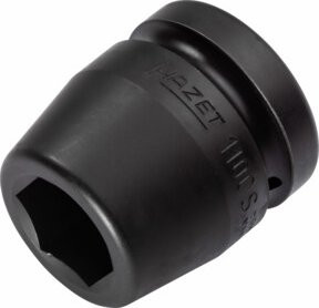 Hazet Kraft-Steckschlüsseleinsatz 6-Kant 1100S-27 mit 27 mm Aufnahme und 25 mm Vierkant 1" in Schwarz - Bild 2