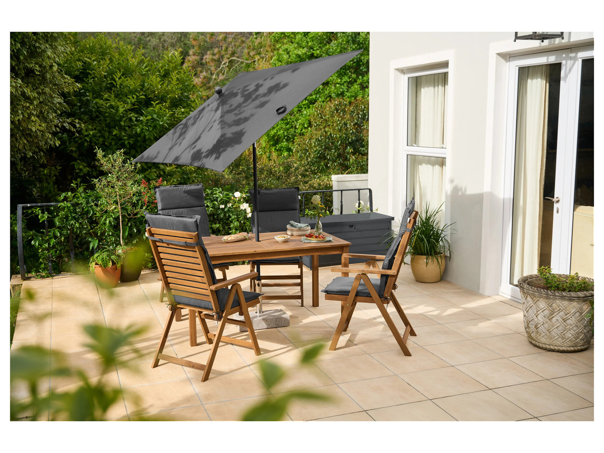 LIVARNO Gartentisch Sevilla aus Akazienholz in Braun, B/T: 140 x 80 cm - Bild 2