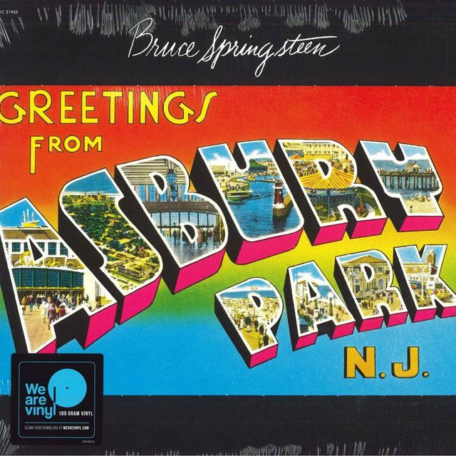 Bruce Springsteen Greetings From Asbury Park N.J. Vinyl LP Columbia 2014 Rock Rote Schallplatte - Bild 1