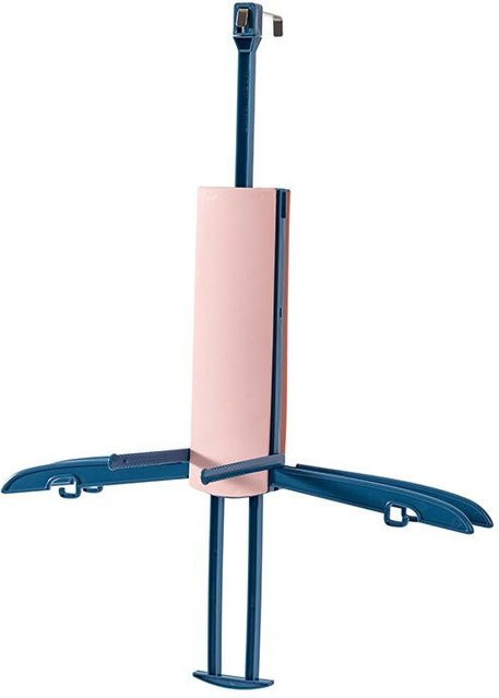 Faltbarer Wäscheständer von Yiran Furniture in Blau, Pink oder Weiß aus Kunststoff für Socken, Unterwäsche und Kleidung - Bild 1