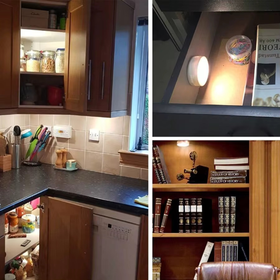 Dimmbare LED Unterschrankleuchte in Weiß mit Fernbedienung und 3 Farben für Küche, Schlafzimmer und Vitrine - Bild 4