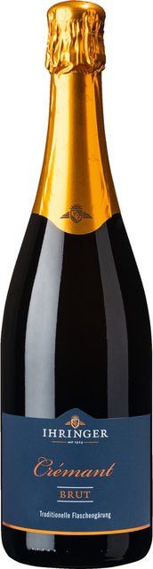 Kaiserstühler Winzergenossenschaft Ihringen Crémant, Weißburgunder, Baden, Brut, 0,75 l - Bild 1