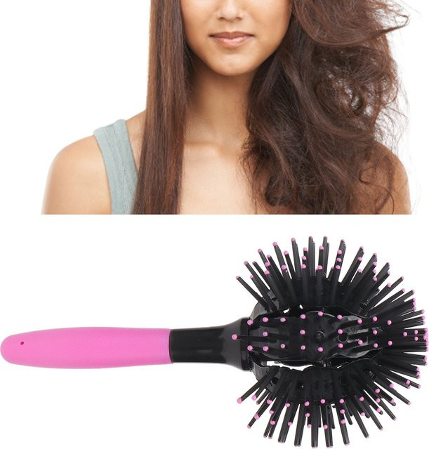 TMISHION Massagekamm, 3D-Lockenwickler für lockiges Haar - Bild 1
