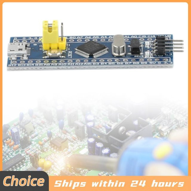 ALLOET STM32F103C8T6/C6T6 Minimales System-Entwicklungsboard ARM Mikrocontroller-Modul in Blau für Arduino - Bild 1