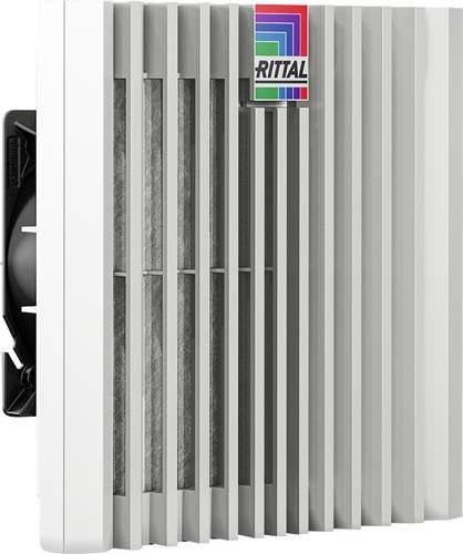 Rittal Blue e+ Filterlüfter SK 3239.724, Grau, B/H/T: 20,4 x 20,4 x 10,5 cm, 24 V/DC, 5,7 W - Bild 1