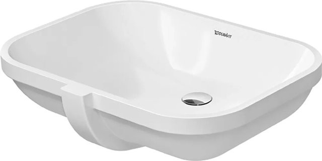 Duravit Einbauwaschtisch D-Code Weiß mit Überlauf B: 55 cm, T: 40 cm - Bild 1