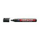 Edding Permanentmarker 330 mit Keilspitze in Schwarz - Bild 3