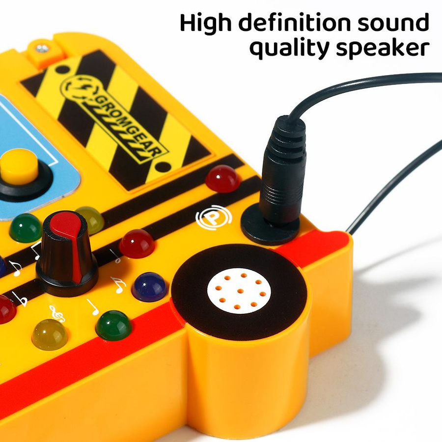 Yiran toy Montessori Activity Board Sensorisches Spielzeug mit LED-Licht ab 0-3 Jahre - Bild 2