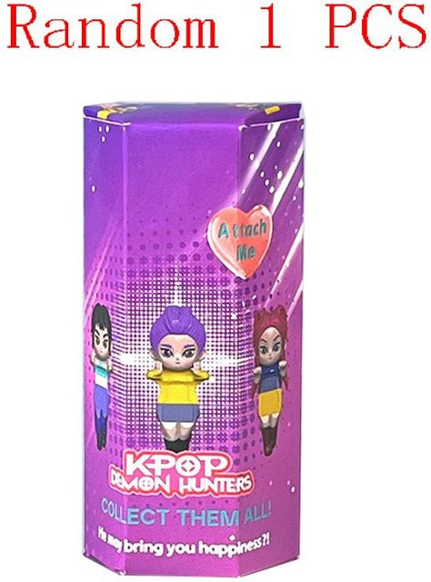 Yiran toy 1 Kpop Dämonenjäger Blind Box, Anime Figuren, lila, ab 14 Jahren - Bild 1