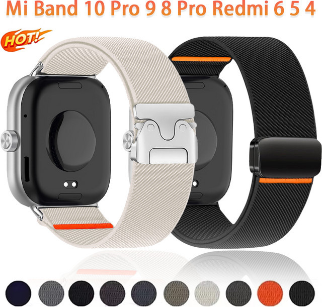 Xiaomi Uhrenarmband Nylon, Schwarz, Unisex - Bild 1
