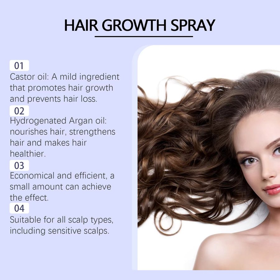 HOEGOA Haarwachstumsspray, 50 ml, Unisex, für trockenes Haar - Bild 5