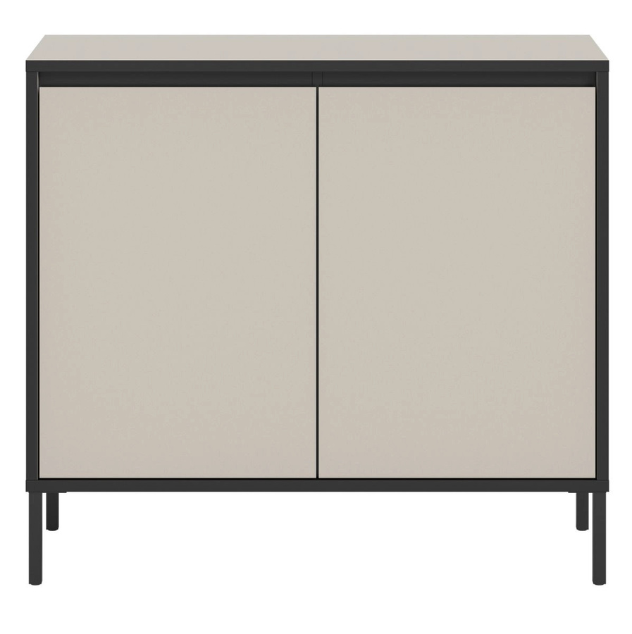 Kommode Torello von Inn.Furn in Kaschmir und Schwarz, B/H: 92 x 83 cm - Bild 5