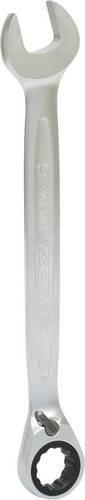 KS Tools GEARplus Ratschenringmaulschlüssel aus Chrom-Vanadium in Silber, Schlüsselweite 17 mm - Bild 1