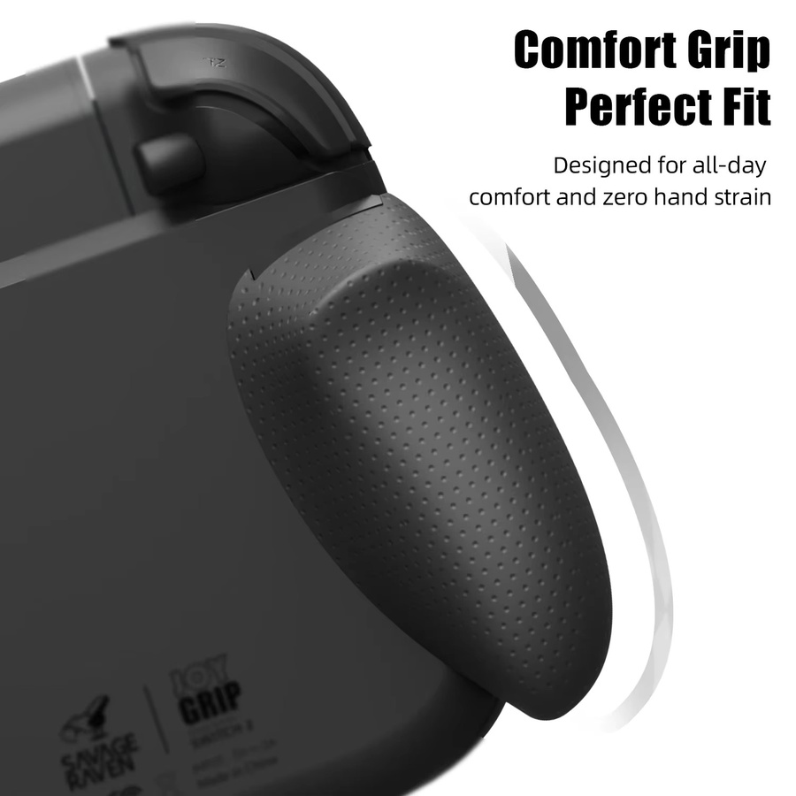 Skull & Co. Savage Raven JoyGrip JoyCon Ladegriff Halterung und Ladegerät für Nintendo Switch - Bild 3
