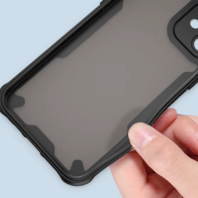 Panbon Ultra Matte Schutzhülle für iPhone 17 Pro Max, iPhone 17 Air, iPhone 16 Max und 16E in Schwarz und Lila - Bild 4