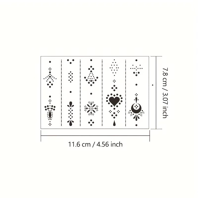 JKCODE TATTOO Temporäre Tattoo-Aufkleber, Damen - Bild 4