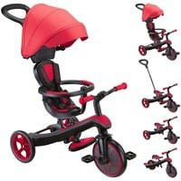 Globber Explorer Trike 4in1 Kinderfahrzeug rot - Bild 1