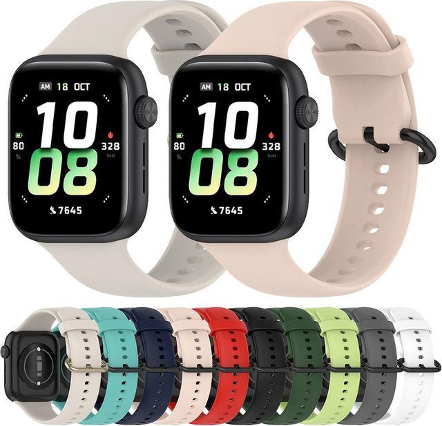 Honor Uhrenarmband Silikon, Schwarz, Unisex - Bild 1