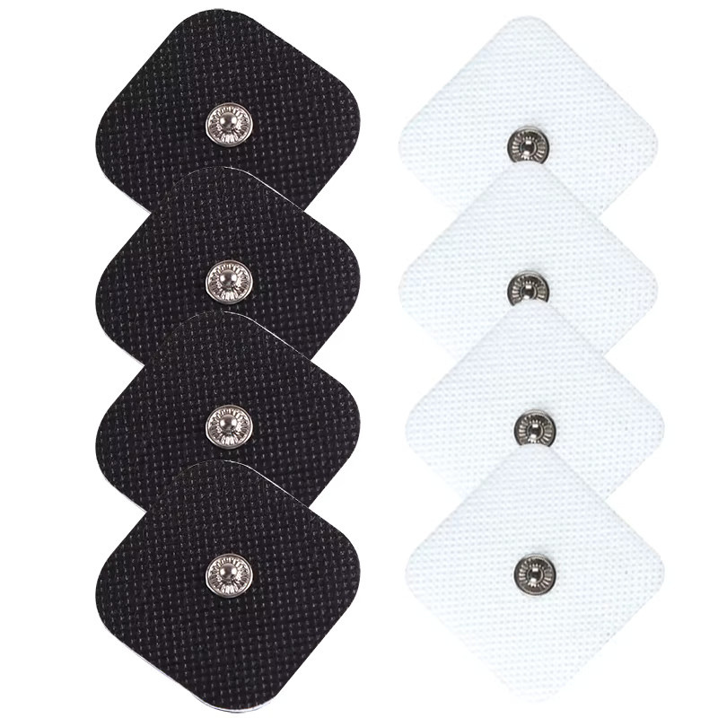Yinhang Vlies-Elektrodenpads, 4 x 4 cm, für TENS Digital Massagegerät - Bild 2