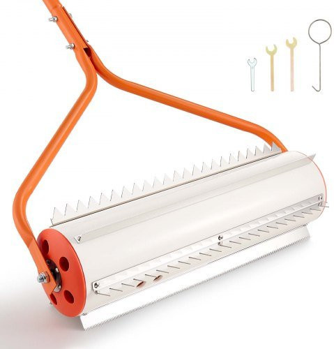 VEVOR Lake Weed Roller zur Entfernung von Wasserpflanzen und Schlamm mit 6 Edelstahlklingen und 6 Aluminiumgriffen - Bild 1