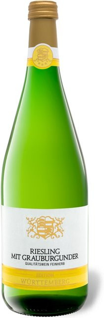Felsenkeller Besigheim GmbH Riesling mit Grauburgunder feinherb Weißwein 2024 0,75 l - Bild 1